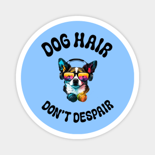 Dog hair don't despair Magnet